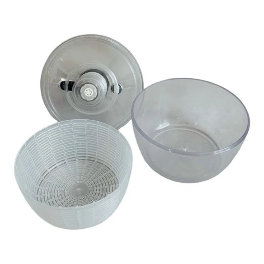 OXO Good Grips Mini Salad Spinner Small 2.8L Lettuce Herbs Dryer Non-Slip VG
